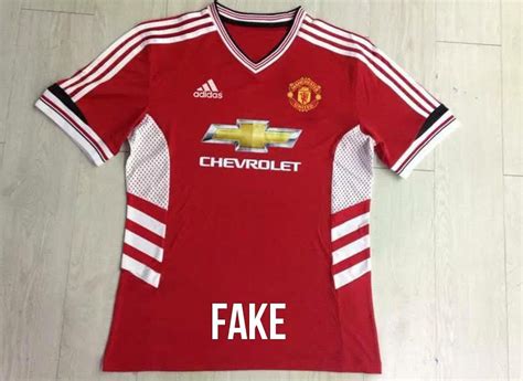 how to spot fake adidas manchester united jersey|manchester united false shirt.